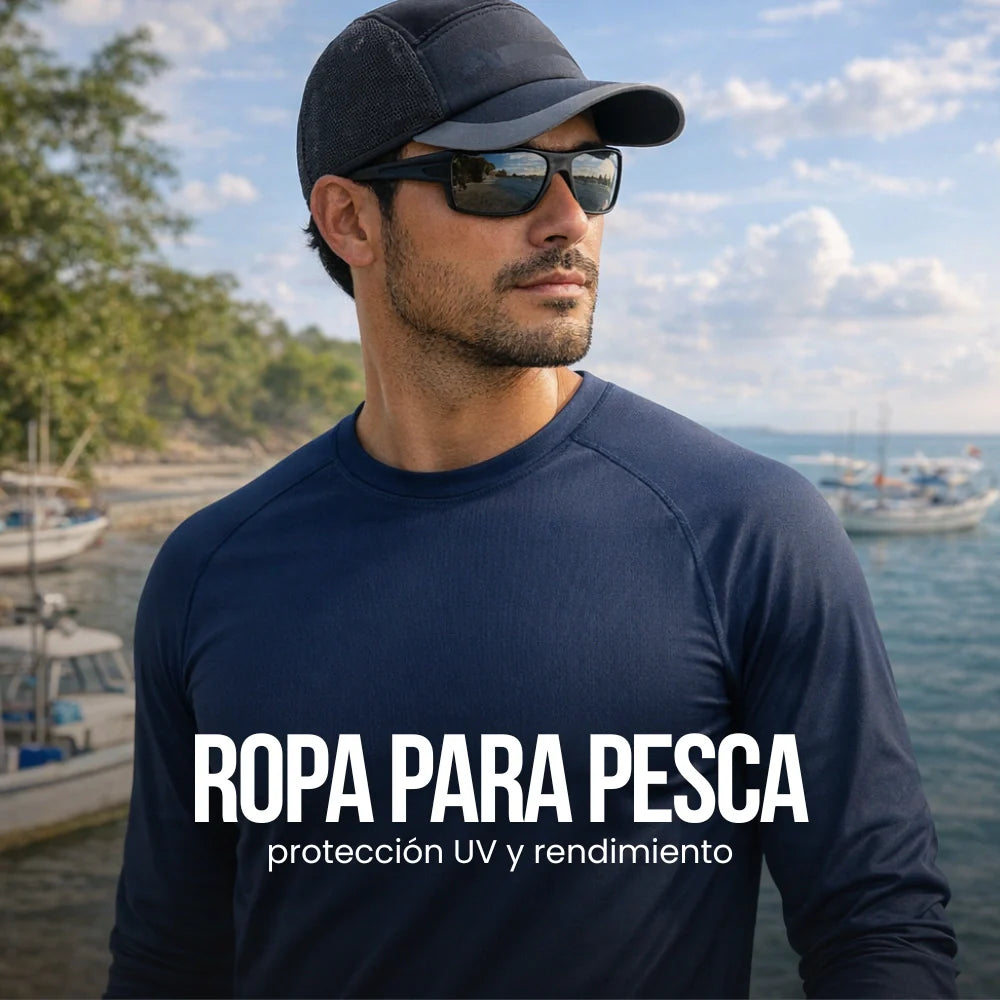 recolección de productos banner ropa para pesca